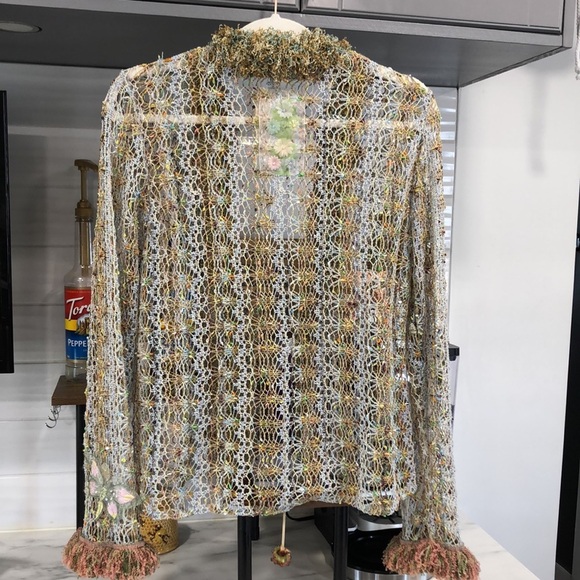 Closing my closet sale!
Vintage Lee Andersen hand knit and embroidered - Picture 11 of 15